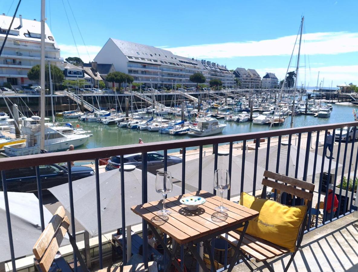 Detente Et Vue Sur Le Port Au Pouliguen Le Pouliguen Zewnętrze zdjęcie
